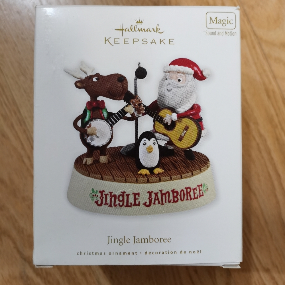 Hallmark Keepsake 2010 Jingle Jamboree Magic Sound & Motion Ornament